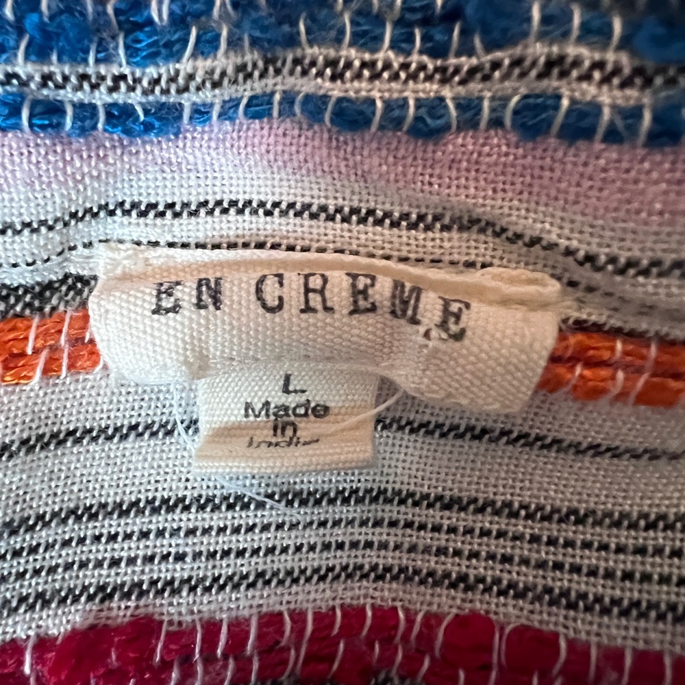 Striped Button-Up Top - Picture 4 of 4
